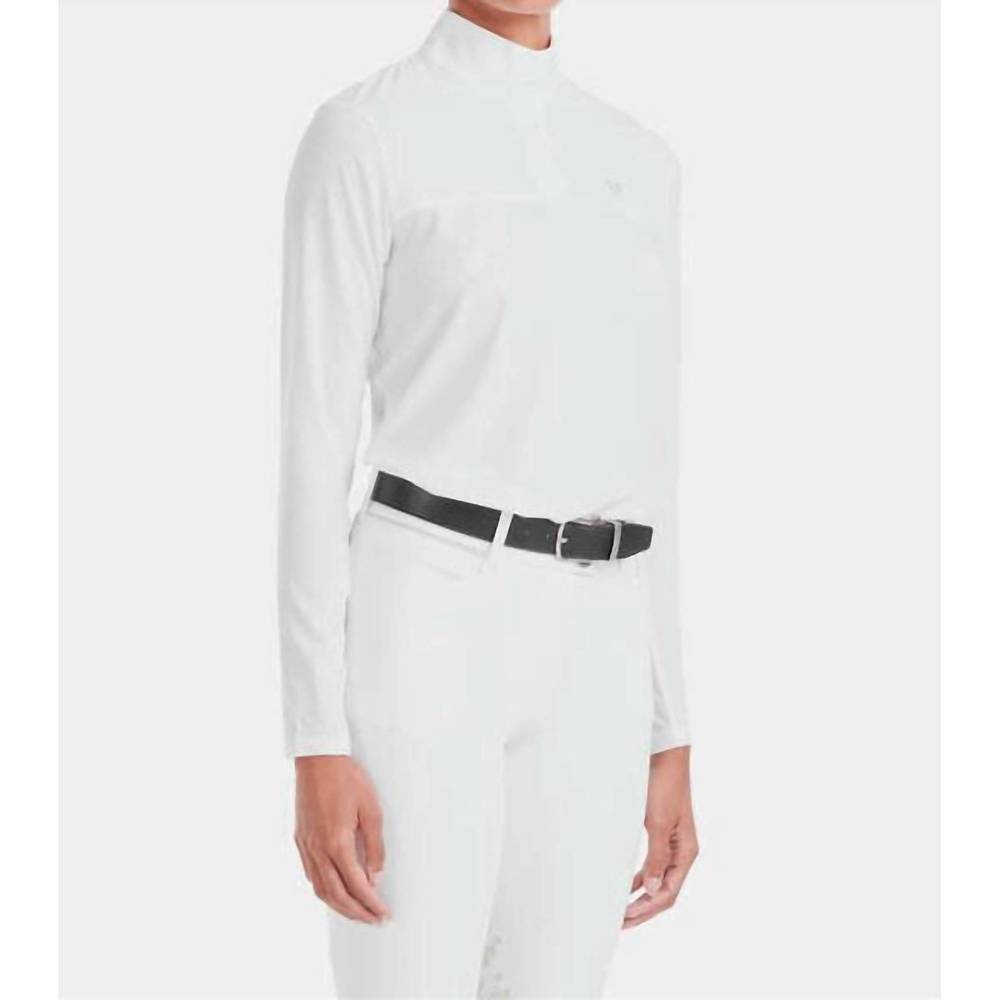 NEW HORSE PILOT sunrise long sleeve sun shirt in white